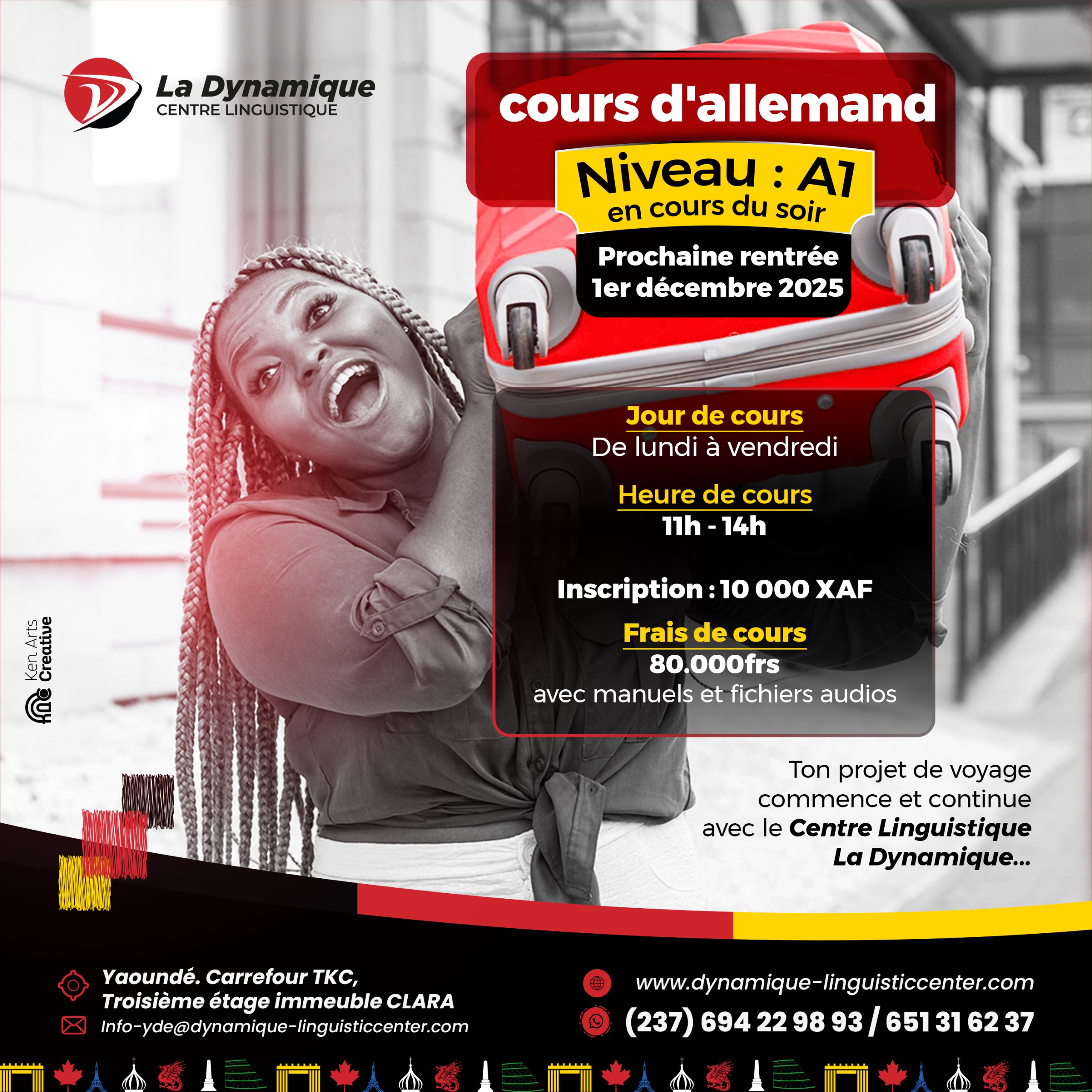 COURS D’ALLEMAND A1 : LA NOUVELLE RENTRÉE DÉBUTE LE 1er DÉCEMBRE 2025 !