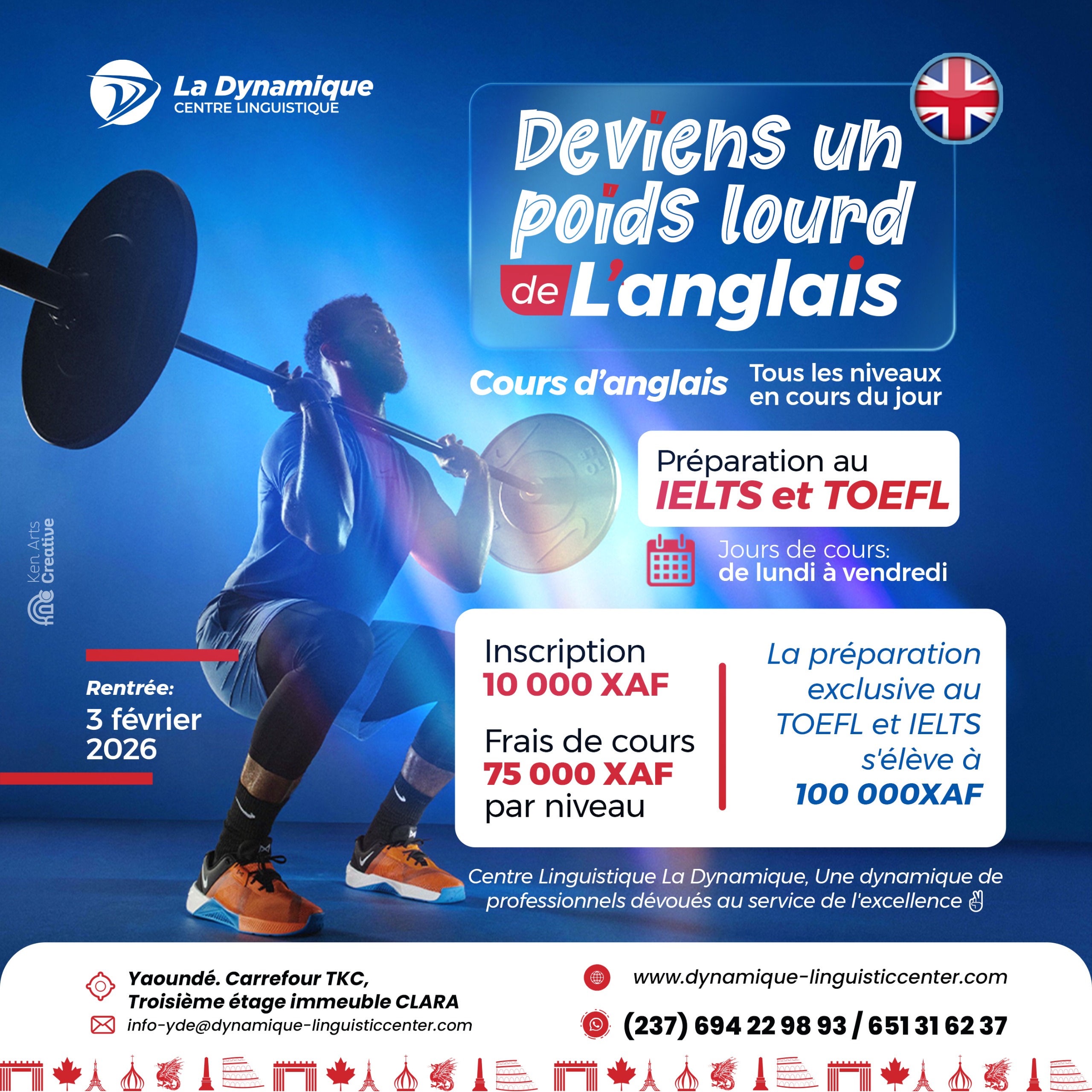 BECOME A POWERHOUSE IN ENGLISH WITH LA DYNAMIQUE LANGUAGE CENTER